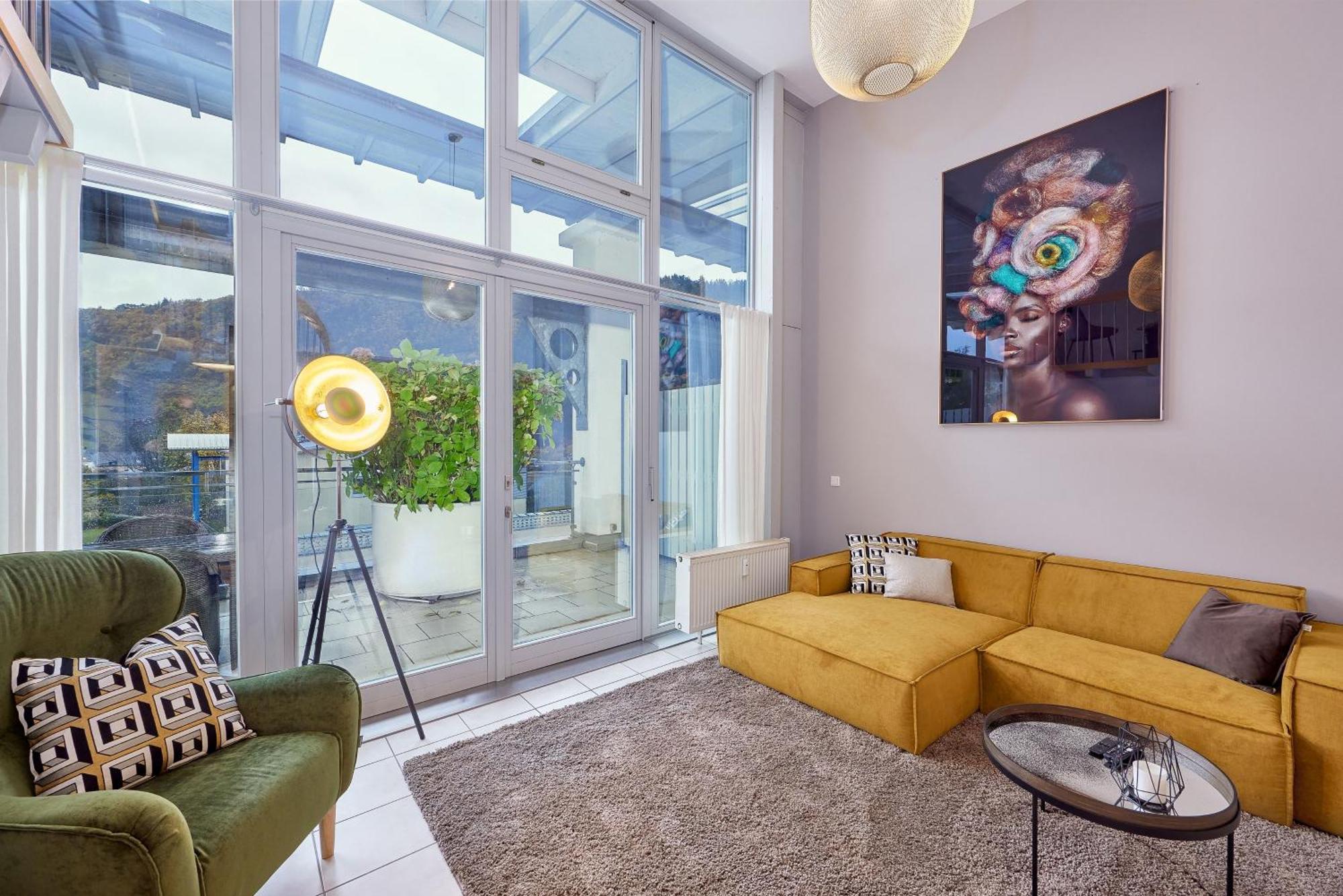 شقة Penthouse Palais Mosel ترابن ترارباخ المظهر الخارجي الصورة
