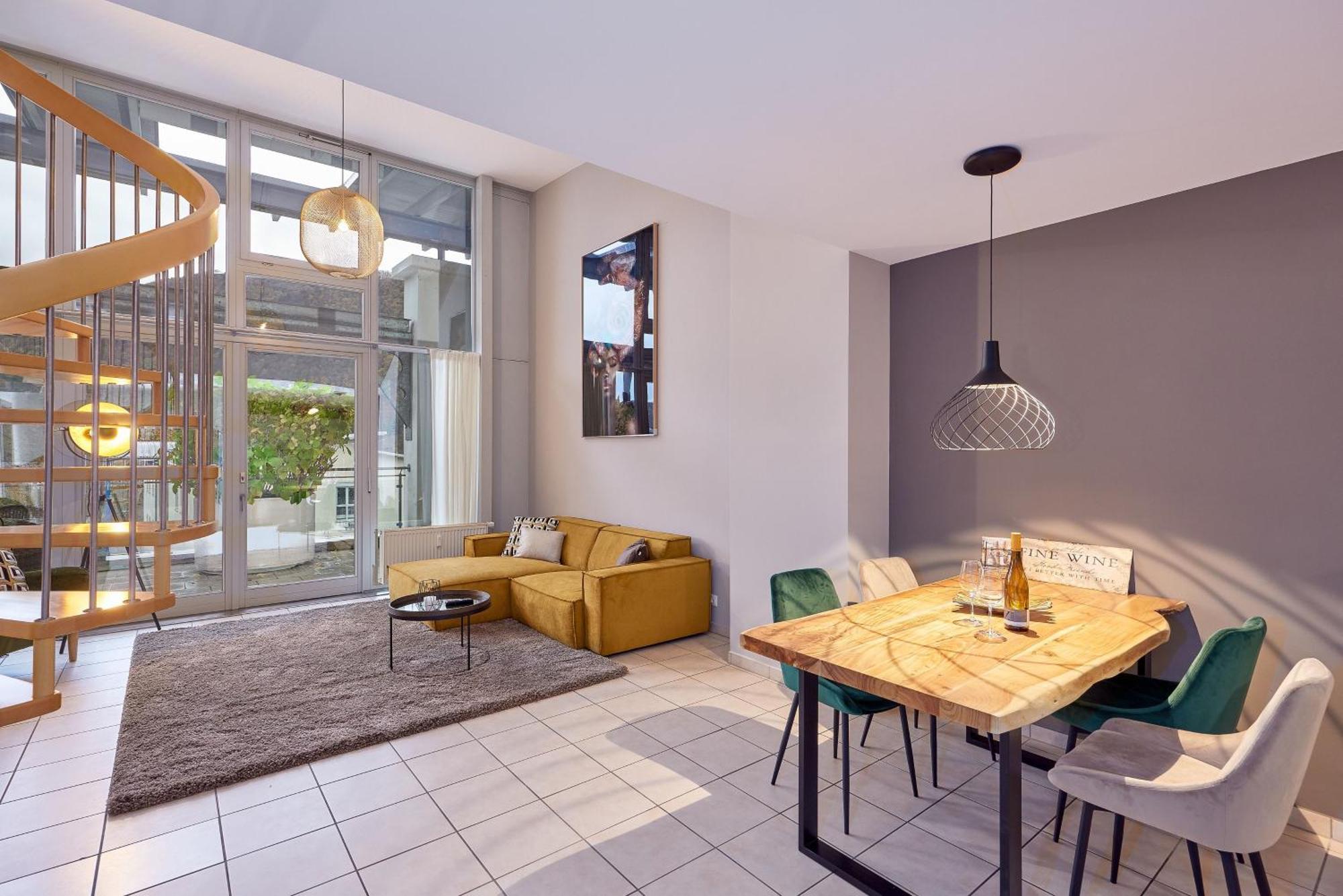 شقة Penthouse Palais Mosel ترابن ترارباخ المظهر الخارجي الصورة
